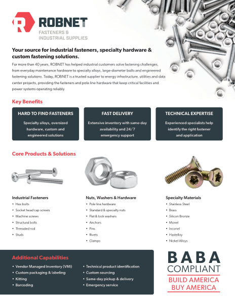 Robnet EIS Cross Sell Sheet