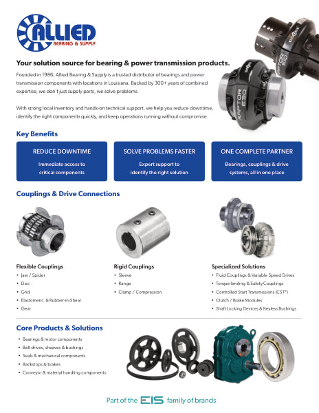 Allied Bearing EIS Cross Sell Sheet