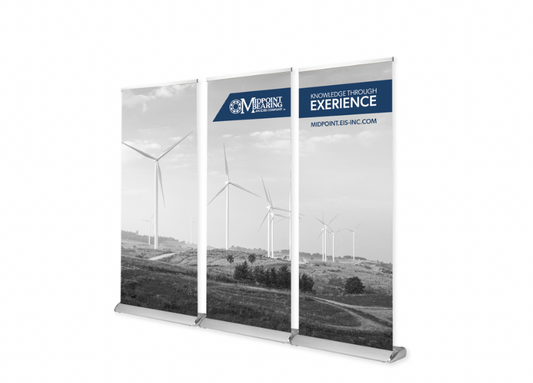 Midpoint Bearing Wind Pop Up Banners