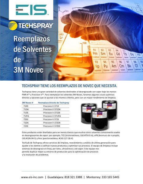 Techspray - Novec Solvent Alternatives