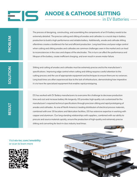 Case Study - Anode & Cathode Slitting