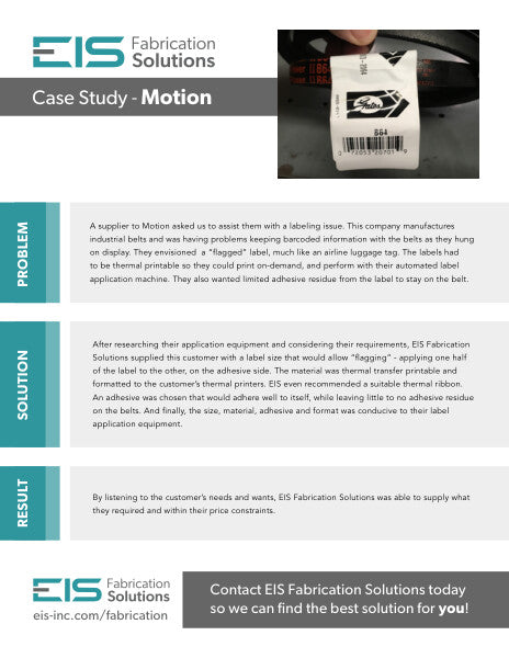 Fabrication Case Study - Motion