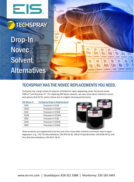 Techspray - Novec Solvent Alternatives