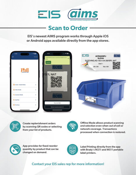 AIMS Scan to Order Flyer